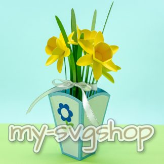 Daffodils - SVG / DXF / PDF